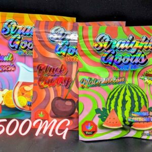 Straight Goods Gummies 500mg