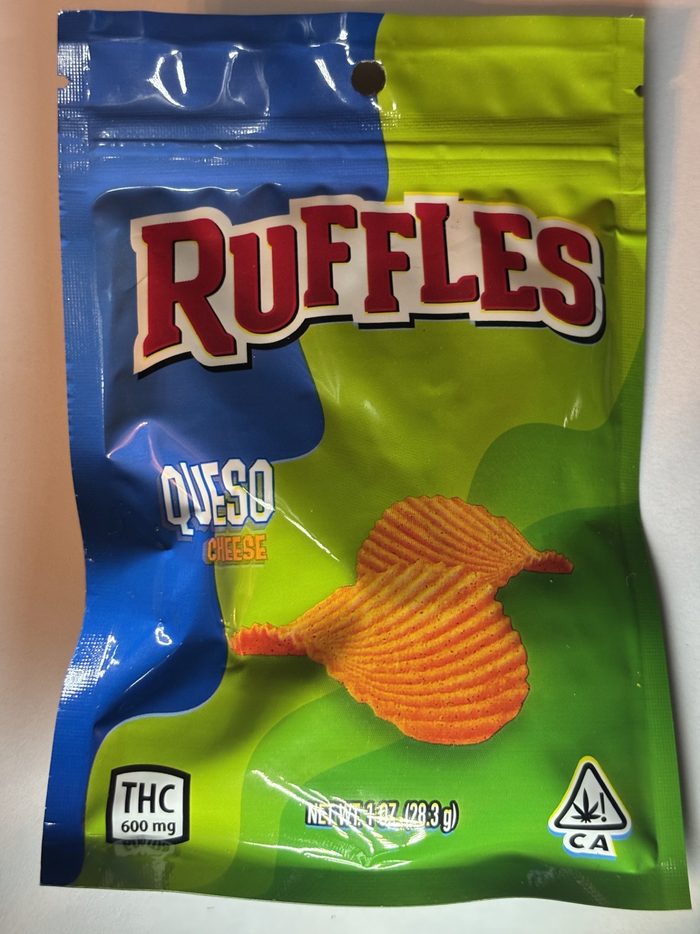 Ruffles Queso Chips